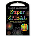 Super Spiral Scratch Scratch & Sketch Kit